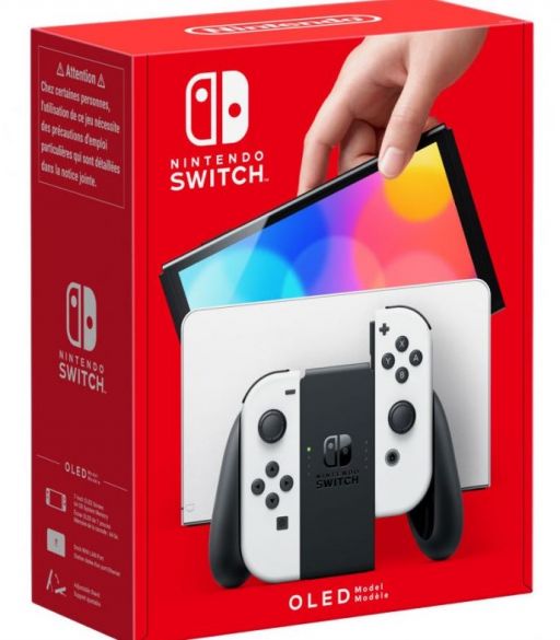 Igralna konzola Nintendo switch OLED beli Joy-Con