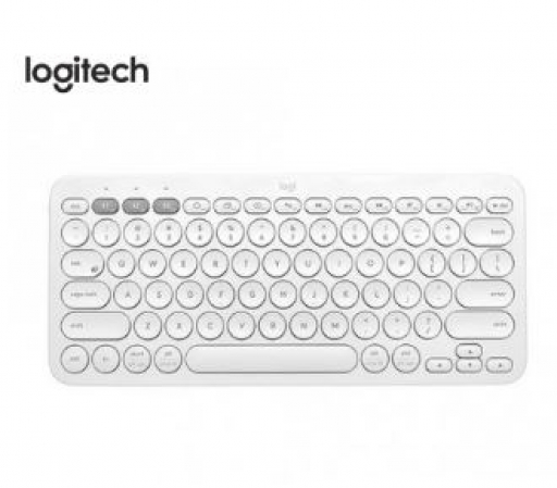 Tipkovnica brezžična Logitech K380 multi-device, bela