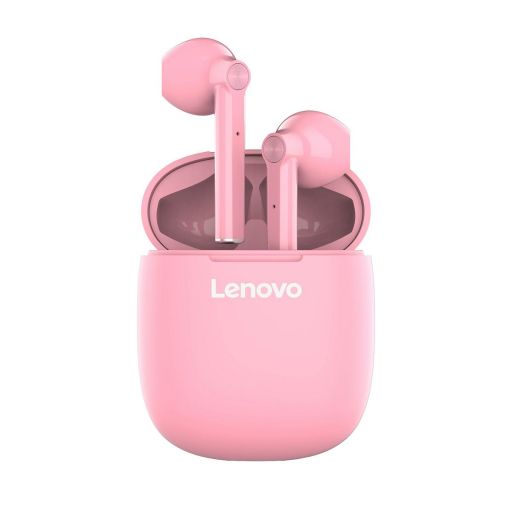 Slušalke Lenovo HT30-PK Bluetooth TWS slušalke - roza