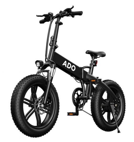 Električno kolo ADO A20F+ FATBIKE - črno