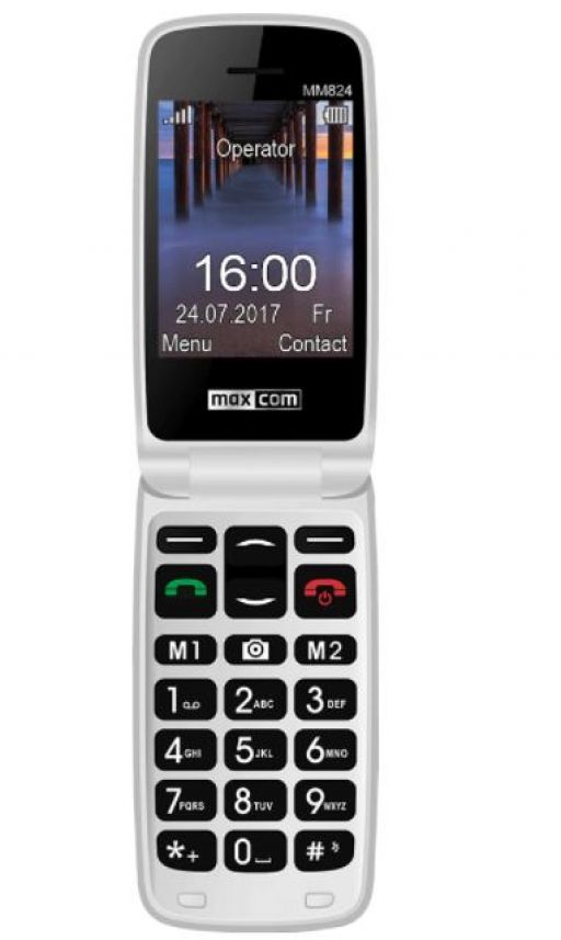 Telefon Maxcom MM824BB - rdeč