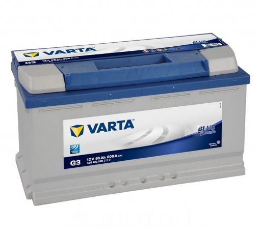 Akumulator Varta 95AH D+ 800A Blue Dynamic