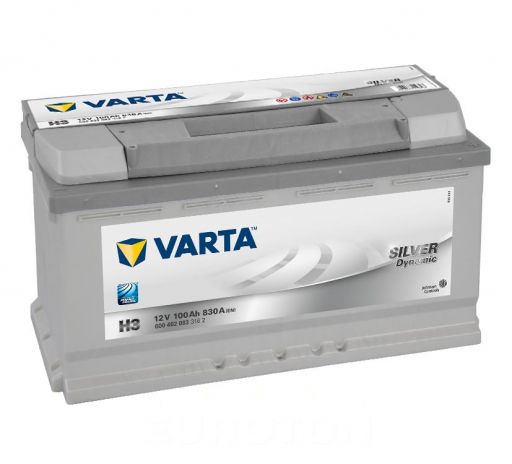Akumulator Varta 100AH D+ 830A Silver Dynamic