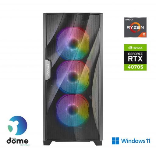 Računalnik Anni Gamer Extreme R5 5600X / RTX 4070 Super / 32 GB / 2 TB / W11H