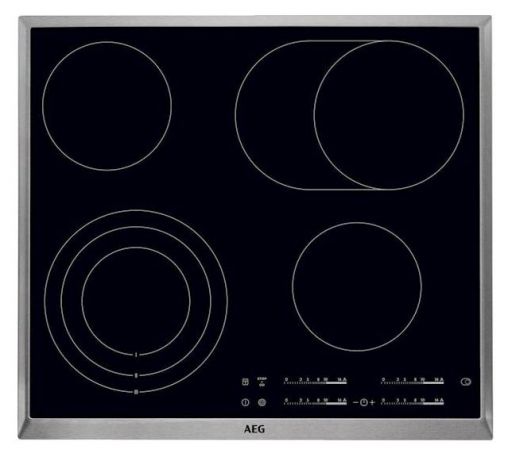 Steklokeramična kuhalna plošča AEG HK365407XB