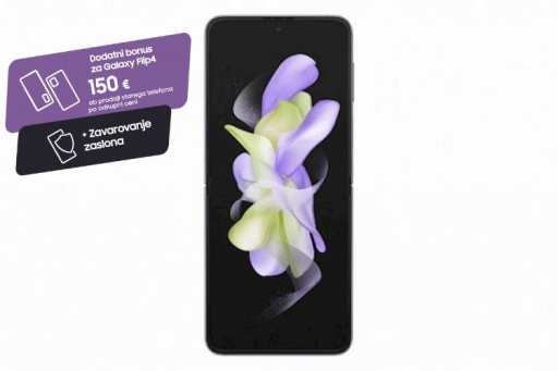 Pametni telefon Samsung Galaxy Z Flip4 5G 256GB - vijolična
