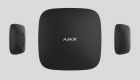 Ajax Hub – Centrala brezžičnega alarmnega sistema (črna barva)           