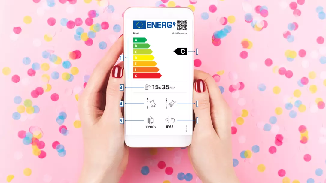 Nove energijske nalepke za mobilne telefone in tablične računalnike