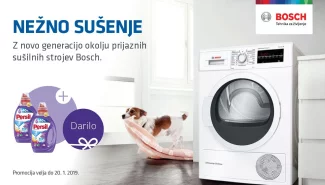 Darilo ob nakupu sušilnega stroja Bosch