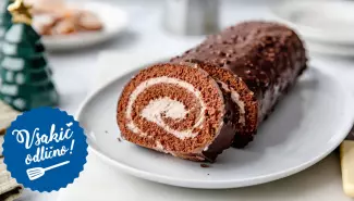 ECE recept: Praznična čokoladna rolada