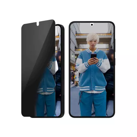 Zaščitno steklo za Samsung Galaxy S25/S24 privacy UWF