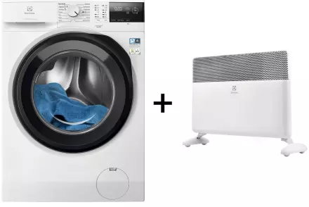 Pralni stroj Electrolux EW6F2492E + grelnik Electrolux ECH/AT-2000 3AI-W EEC