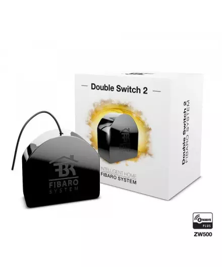 FIBARO Relay Double Switch, On-Off modul FGS-223 ZW5