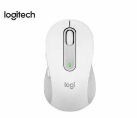 Miška Logitech Signature M650, L, za levičarje, bela