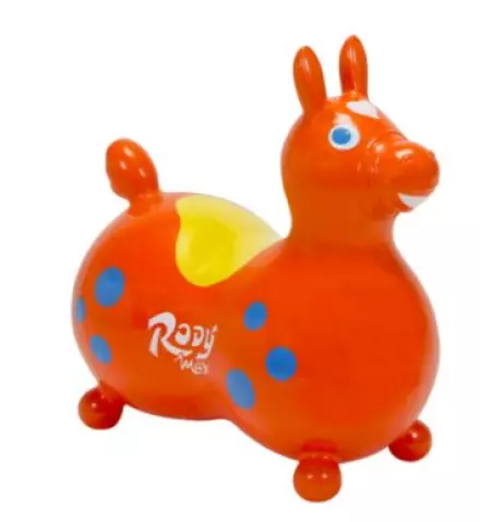 Igralni konjiček Rody Max - oranžen