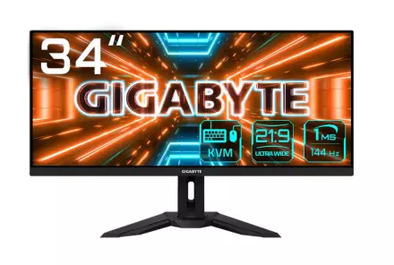 Monitor Gigabyte M34WQ 34/IPS/144HZ/WQHD/KVM 