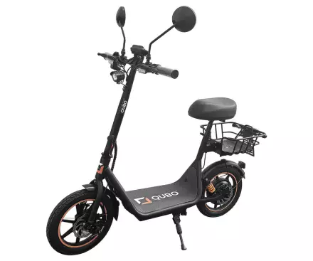 Električni skiro QUBO BEST 14" 500W črno oranžen