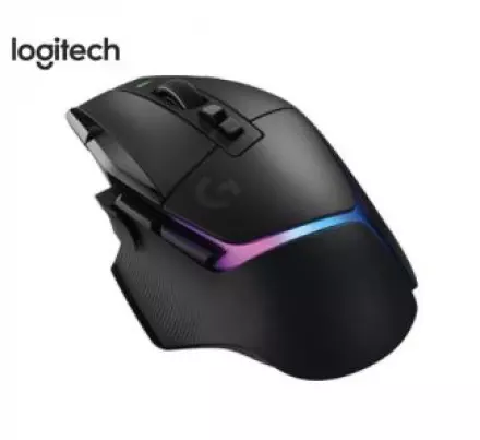 Miška Logitech G502 X PLUS, Wireless, RGB, črna