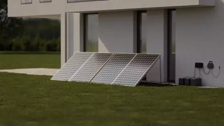 Vklopi sonce - set s klasičnimi solarnimi moduli VS KL800 + Stacionarna postaja