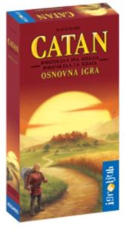 Družabna igra Catan razširitev za 5. in 6. igralca (osnovna igra)