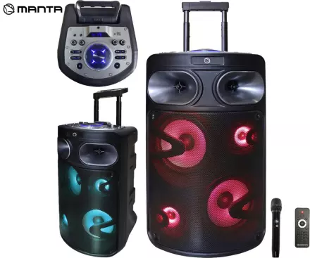 Prenosni karaoke zvočnik Manta SPK0803B140 FOBOS 