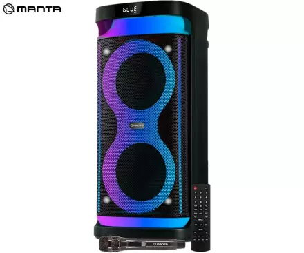 Prenosni karaoke zvočnik Manta SPK0601B100 Argos