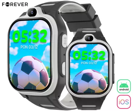 Otroška pametna ura Forever Boost KW-530 - črna 