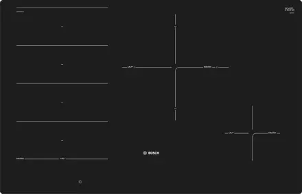 Indukcijska kuhalna plošča Bosch PXE801DC1E
