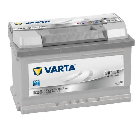 Akumulator Varta 74AH D+ 750A Silver Dynamic