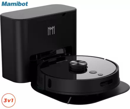 Robotski sesalnik Mamibot Exvac800s Macho - črn
