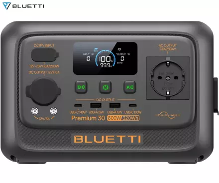 Prenosna polnilna postaja Bluetti Premium 30 V2