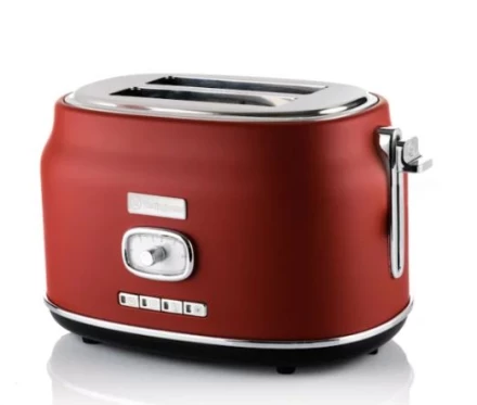 Opekač kruha Westinghouse Retro Red 2 slice WKTTB857RD