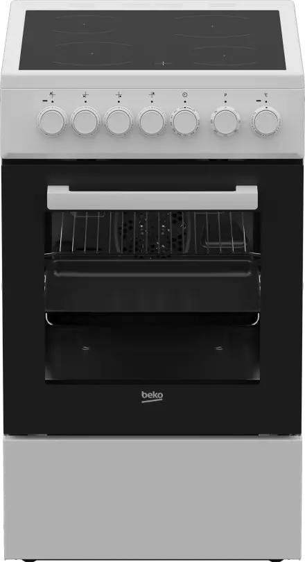 Steklokeramični štedilnik Beko FSM57100GW