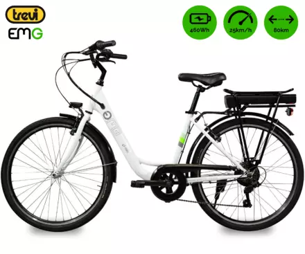 Električno mestno kolo Trevi EMG Sea-ty - bel