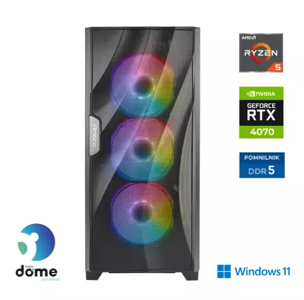 Računalnik Anni Gamer Extreme R5 5600X / RTX 4070 / 32 GB / 2 TB / W11H