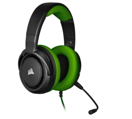 Gaming slušalke Corsair Stereo HS35 zelene 