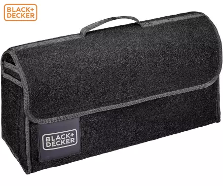 Organizator avtomobilskega prtljažnika Black+decker (55x15x23cm) - črn