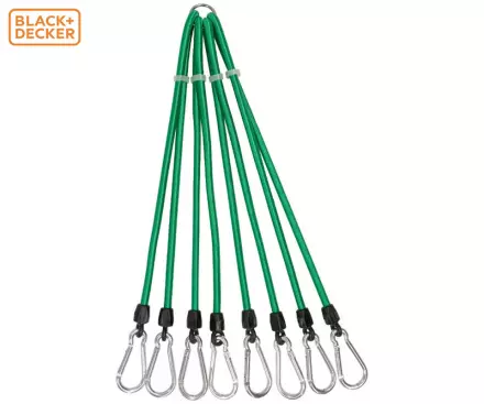 Trakovi za pripenjanje Black+decker - 6 kos
