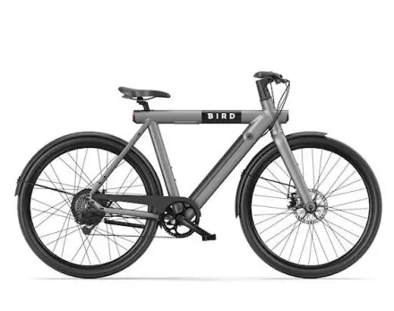 Električno kolo Bird Bike A Frame - granitno siv