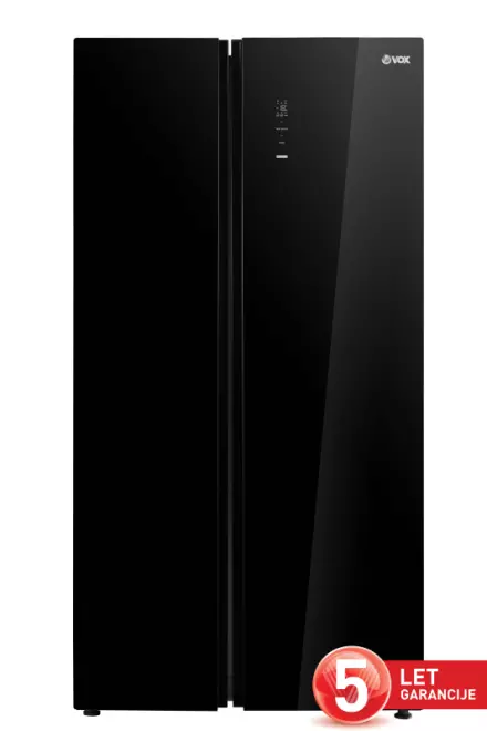 Ameriški hladilnik Vox SBS6890BGE - črn