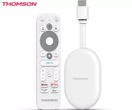 Multimedijski predvajalnik Thomson 150 GO CAST - bel 