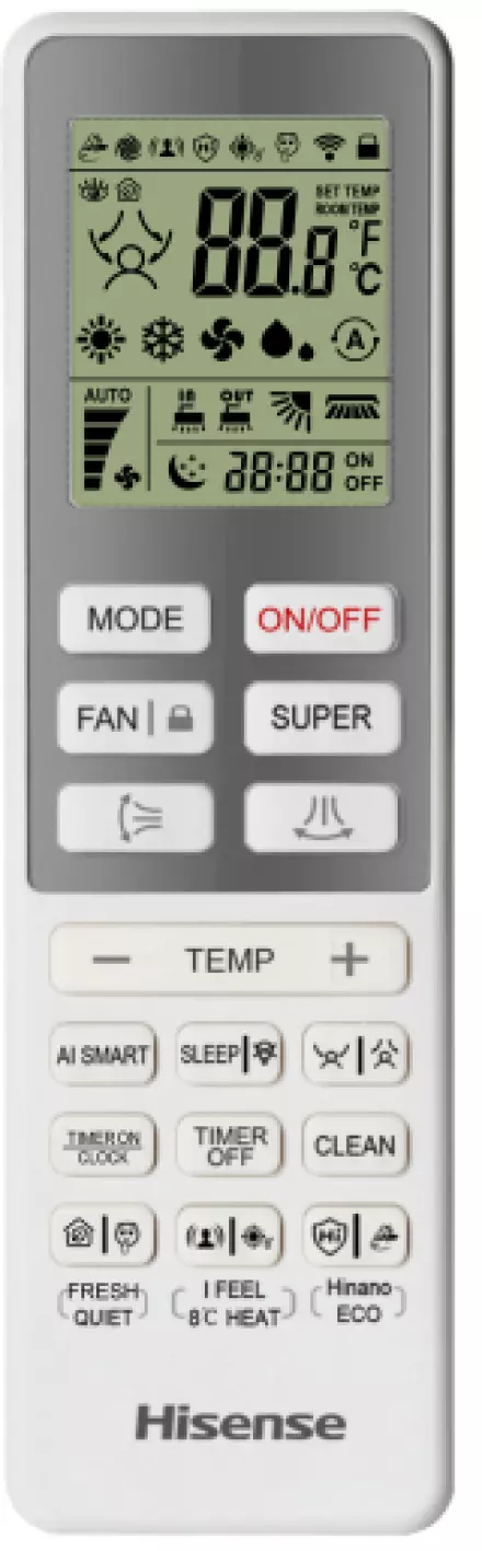 Klimatska naprava Hisense Energy Pro X 3,5 kW bela (QH35XV4AG/AS35XV4EW) - z montažo