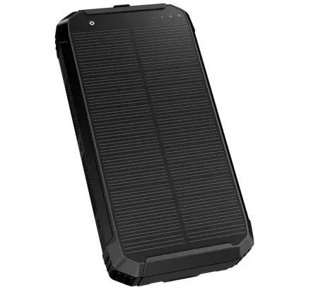 Powerbank polnilna baterija Platinet PMPB10SPW15 SOLAR - črna
