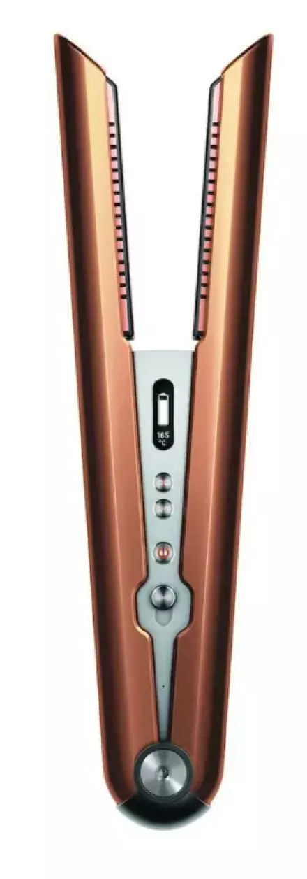 Brezžični ravnalnik las Dyson srerbno-bronast