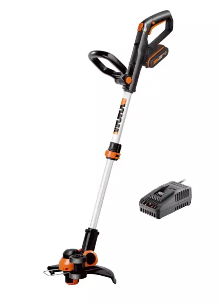 Akumulatorska kosilnica z nitko Worx 20V 1x2.0 AH - z baterijo in polnilnikom