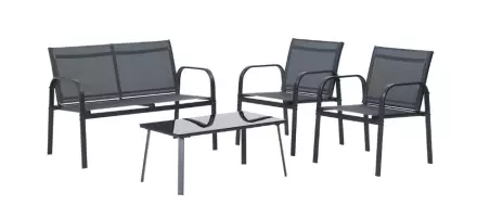 Kovinska vrtna garnitura Set Beo