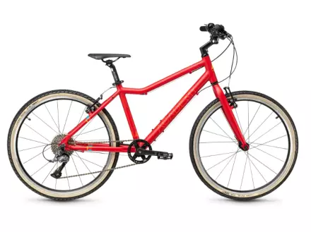 Otroško kolo Grade 5 24" - rdeča, veriga