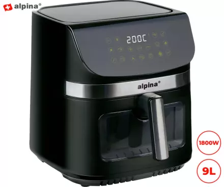 Cvrtnik/friteza na vroč zrak Alpina XXL - 9L