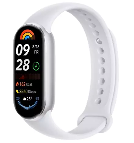 Pametna ura Xiaomi Smart Band 9 - srebrna