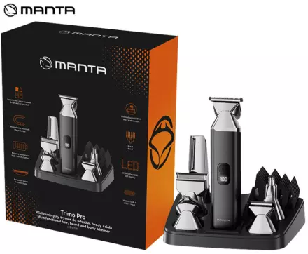 Večnamenski brezžični strižnik Manta Trimo PRO HT-01BK